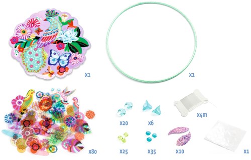 Djeco kit créatif Oiseau de paradis - set créatif pour enfants-3