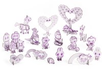 Djeco coffret créatif Kawaii world - colorier et assembler
