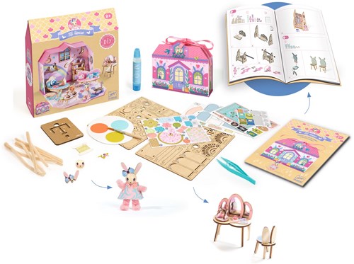 Djeco kit créatif maison Mi House Rosie jouet créatif-3
