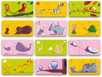Djeco Puzzle duo maman et bébé-2
