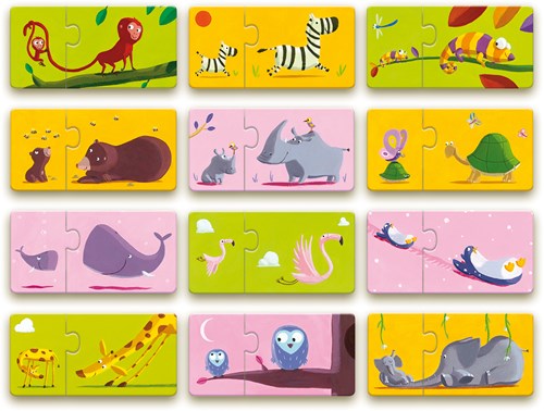 Djeco Puzzle duo maman et bébé-2