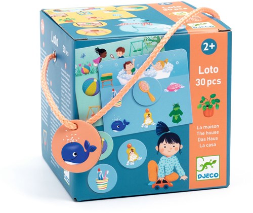Djeco jeu éducatif La maison - Jeu de loto pour enfants-3