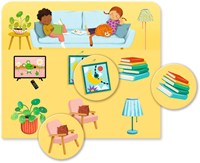 Djeco jeu éducatif La maison - Jeu de loto pour enfants-2