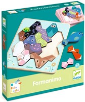 Djeco jouet éducatif Eduludo Formanimo jeu de formes animaux-2
