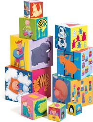 Djeco 10 cubes rigolos