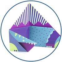 Djeco kit origami dinosaures - papier FSC - activité créative-3