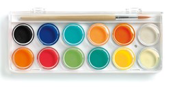 Djeco 12 pastilles gouaches classique