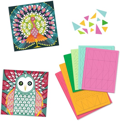 Djeco mosaïques Coco - Kit créatif pour enfants-2