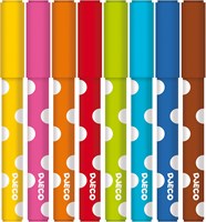 Djeco couleurs 8 feutres lavables pour jeunes enfants
