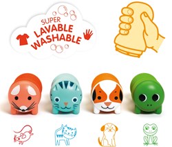 Djeco tampons - Animaux du jardin set créatif pour tout-petits