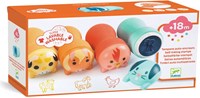 Djeco tampons - animaux de la ferme - jouet ergonomique et coloré-3