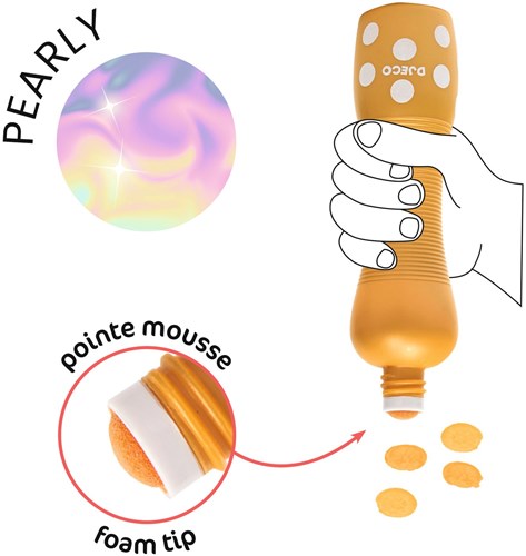 Djeco feutres loisirs créatifs Pearly - marqueurs créatifs pour enfants-3