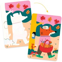 Djeco livre de coloriage 4 saisons - jouet créatif pour enfants-2