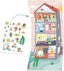 Djeco boîte multi-activités Animal Houses - coffret créatif animaux FSC