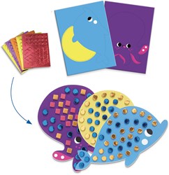 Djeco coffret créatif plaisirs de la mer - boîte d'activités enfants