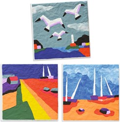 Djeco kit créatif peinture de Staël Horizons FSC MIX artistique