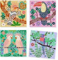 Djeco coffret mosaïque Canopée - art animalier créatif pour enfants