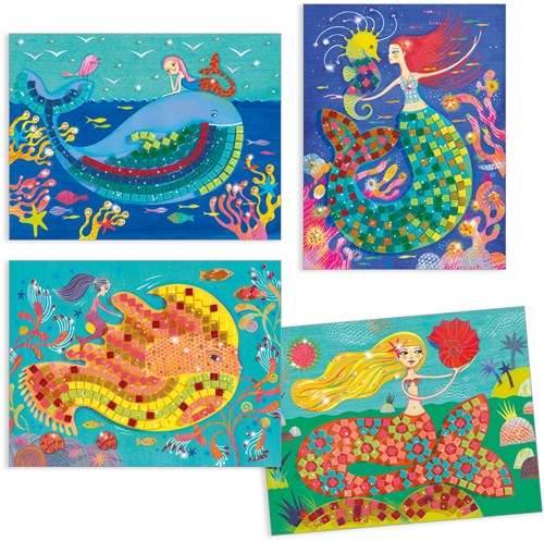 Djeco coffret mosaïque The Mermaids' Song - jouet créatif