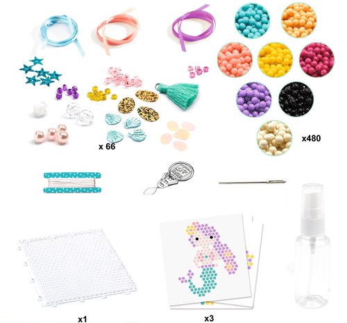 Djeco kit créatif perles d'eau Sea Charm jouet maritime-2