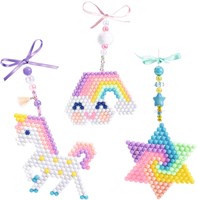 Djeco coffret créatif Rainbow - perles pastel FSC MIX