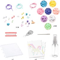 Djeco coffret créatif Rainbow - perles pastel FSC MIX-2