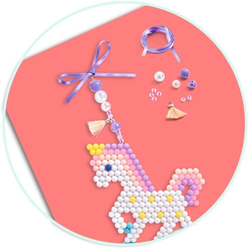 Djeco coffret créatif Rainbow - perles pastel FSC MIX-3
