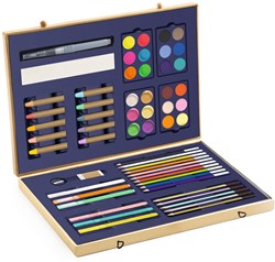 Djeco couleurs Sparkling box of colours - coffret créatif artistique