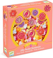 Djeco perles & bijoux Flowers - coffret créatif de perles pour enfants-3