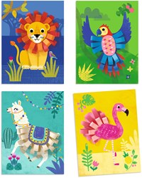 Djeco kit créatif Small Loops FSC MIX collage 3D enfants
