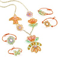 Djeco coffret créatif bricolage Plume et Lotus - jouet plastique magique