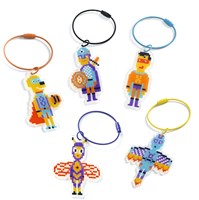 Djeco kit créatif jouet héros Pixel Art - set créatif