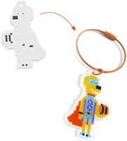 Djeco kit créatif jouet héros Pixel Art - set créatif-2