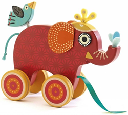 Planet Happy - Merk Djeco Trekfiguur