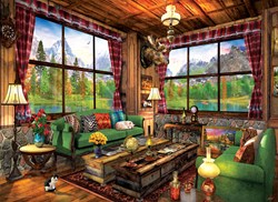 Eurographics puzzle Cabine douillette - Dominic Davison - 1000 pièces puzzle