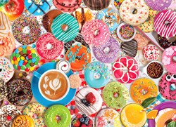 Boîte de fête Eurograph Donut (1000)