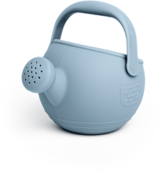 Bigjigs arrosoir en silicone - gris colombe - jouet jardin & plage enfant