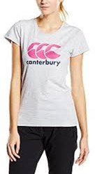 Canterbury T-shirt de sport CCC Logo - gris chiné clair taille 6 2XS