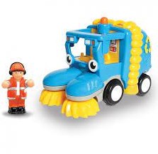 WOW Toys voiture balayeuse de rue multicolore pour enfants