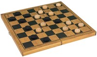 Asmodee jeu de dames en bois classique - jeu de stratégie pour enfants-2