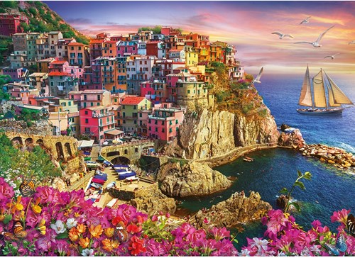 Gibsons Träume von Cinque Terre - 1000 Teile