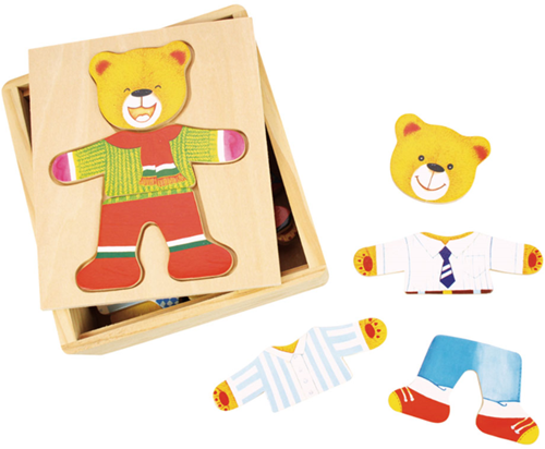 Bigjigs Habillage M. Ours-2