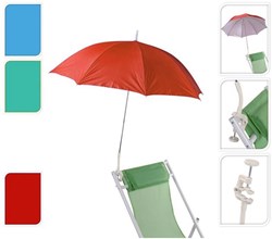 ProGarden parasol de chaise rond 105cm avec mât 90cm pour l'extérieur