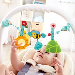 Hape chaîne de landau abeille jouet bébé coloré