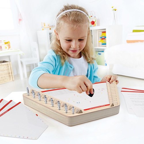 Hape harpe en bois - instrument de musique pour enfants - Happy Harp