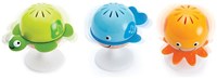 Hape Set de hochets avec ventouses jouet bébé animaux marins colorés-2