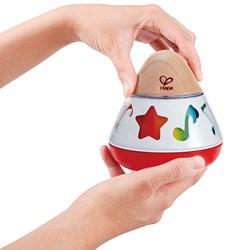 Hape Boîte à musique rotative jouet bébé bois berceuses musical