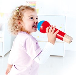 Hape micro jouet écho - Mighty Echo Microphone - musique