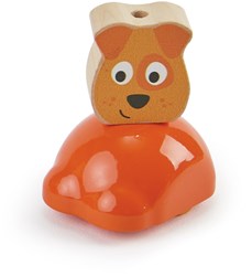 Hape chien à pousser en bois - jouet trotteur pour tout-petits
