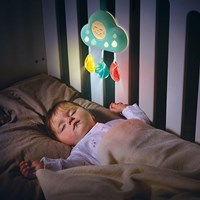 Hape Veilleuse Nuage Musical Mobile Bébé