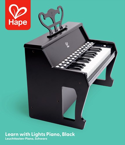 Hape piano enfant avec touches lumineuses - apprendre la musique-2